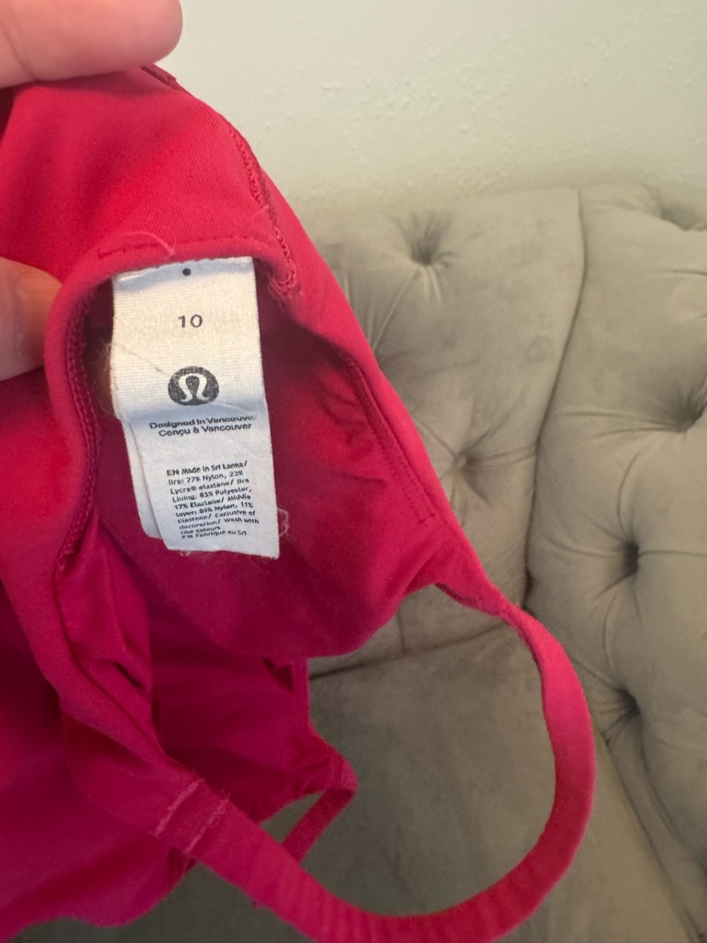 Lululemon Wunder Train Strappy Racer Bra *Light Support, C/D Cup - Picture 8 of 8